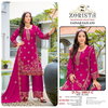 10015 A To D By Zorista Chinon Silk Pakistani Plazzo Suits Wholesale Online
